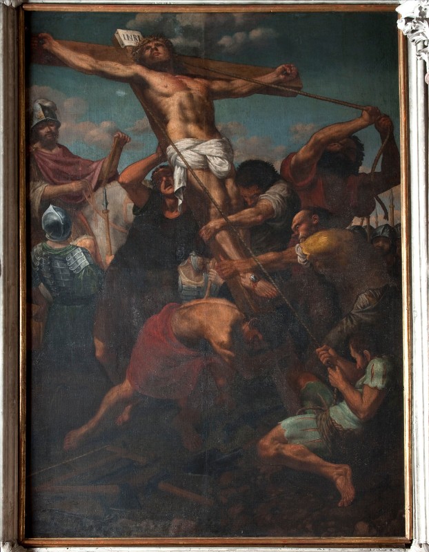 Alberti G. e aiuti (1700 circa), Gesù Cristo issato sulla croce
