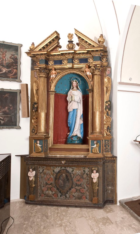 Ramus G. B. (1647), Altare laterale della Madonna immacolata