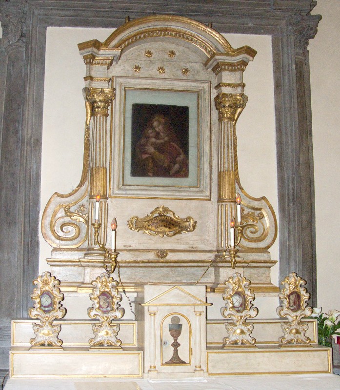 Bott. toscana sec. XVIII, Edicola della Madonna col Bambino