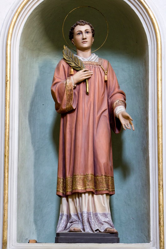 Ambito italiano sec. XX, Statua di Sant'Agapito