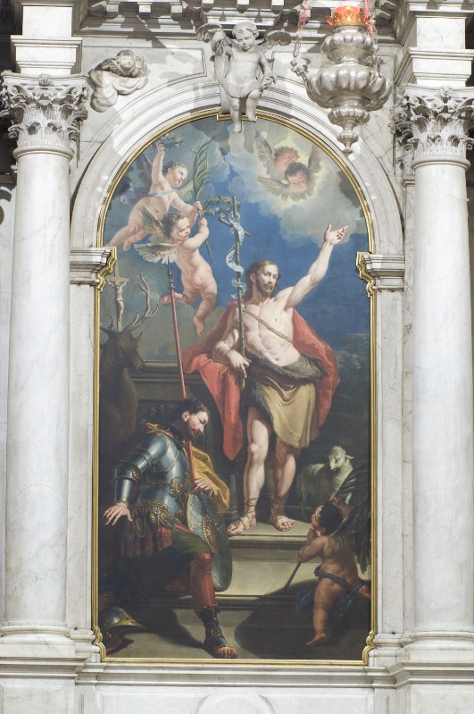 Fontebasso F. sec. XVIII, Santi Giovanni Battista e Eustachio