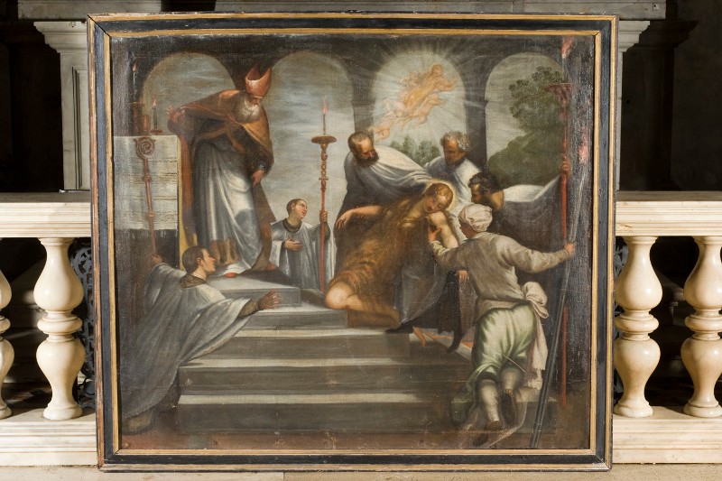 Ambito veneto sec. XVII, Santa Maria Egiziaca nel tempio