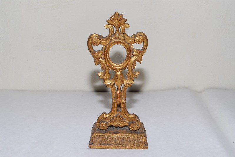 Bott. toscana sec. XIX, Reliquiario piccolo in legno dorato