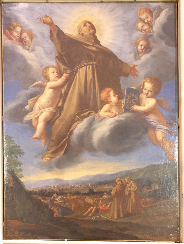 Dandini Vincenzo (1663), San Bernardino da Siena in gloria