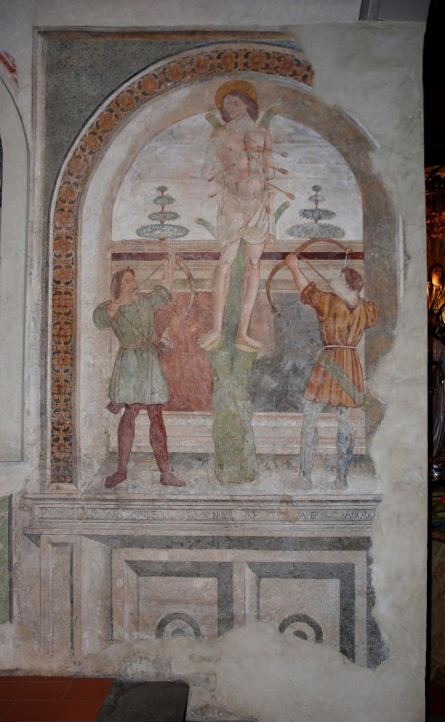 Ristori Girolamo (1498 circa), Martirio di san Sebastiano