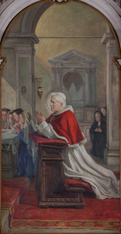 Borsato Gino (1957), Papa Pio X in preghiera
