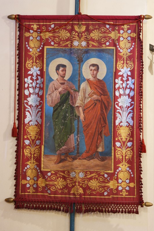 Ambito friulano sec. XIX, Gonfalone dei Santi Gervasio e Protasio