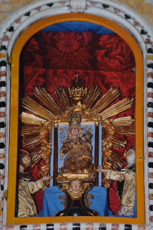 Ambito ligure secc. XIV e XVII, Gruppo ligneo Madonna dei miracoli