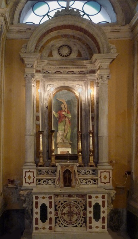 Bottega ligure sec. XIX, Altare di Santa Reparata