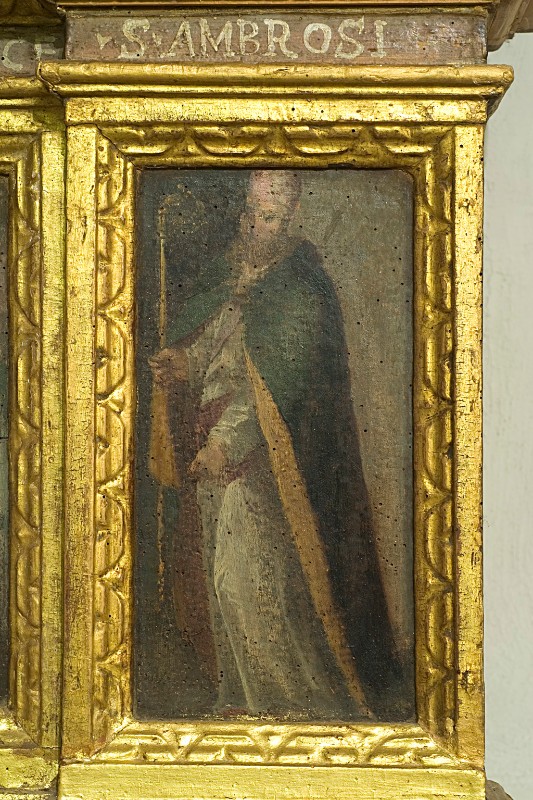 Pittore pescolano (1600), Sant'Ambrogio
