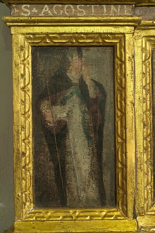 Pittore pescolano (1600), Sant'Agostino