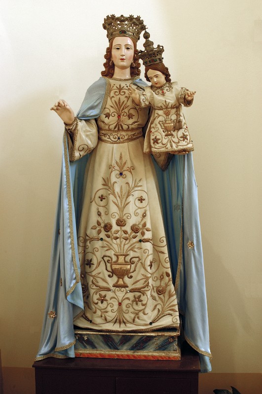 Bottega dell'Italia meridionale secc. XVIII-XX, Madonna del rosario