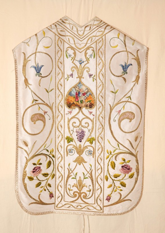 Manifattura bastiola (1899), Pianeta bianca con San Michele arcangelo