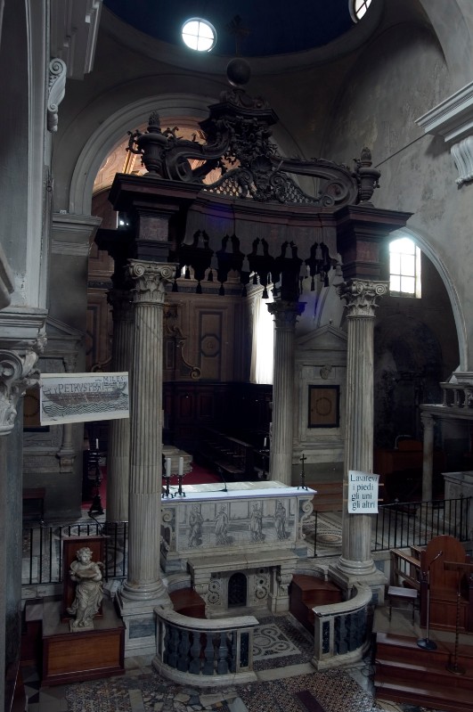 Bott. laziale sec. XVIII, Ciborio dell'altare maggiore