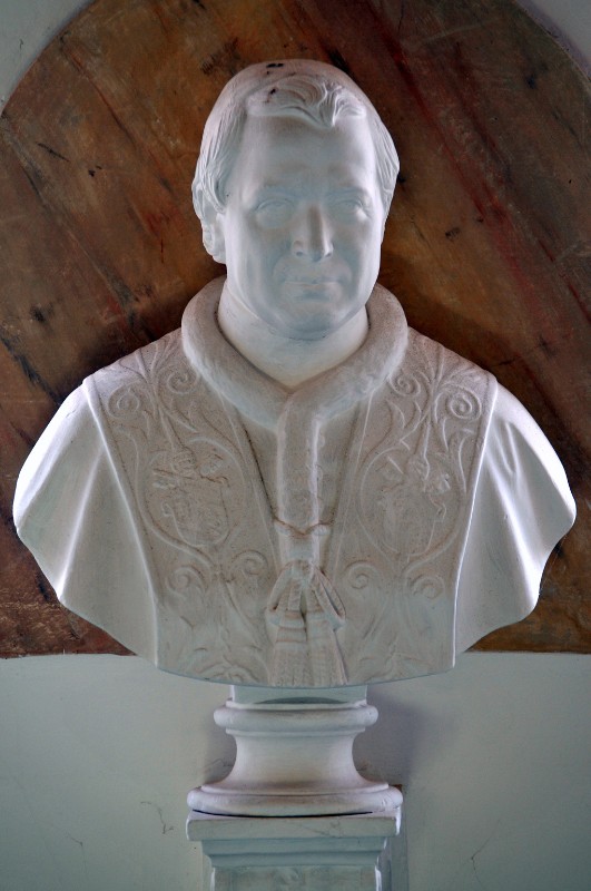 Bott. laziale (1894), Busto di papa Pio IX