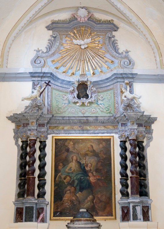 Ambito siciliano sec. XVIII, Macchina d'altare