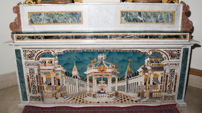 Ambito siciliano secc. XVIII-XIX, Altare