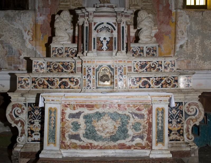Ambito siciliano secc. XVII-XVIII, Altare marmoreo