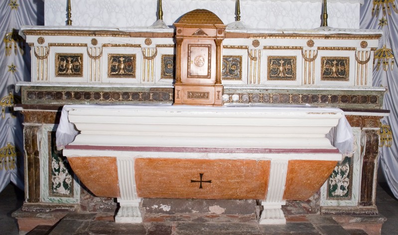 Ambito siciliano secc. XIX-XX, Altare in muratura