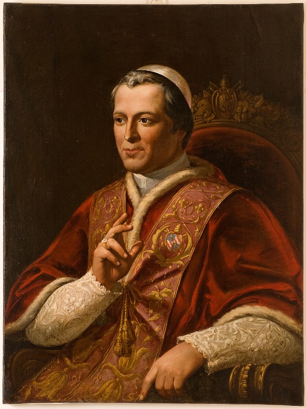 Grispini F. (1846), Ritratto di Papa Pio IX