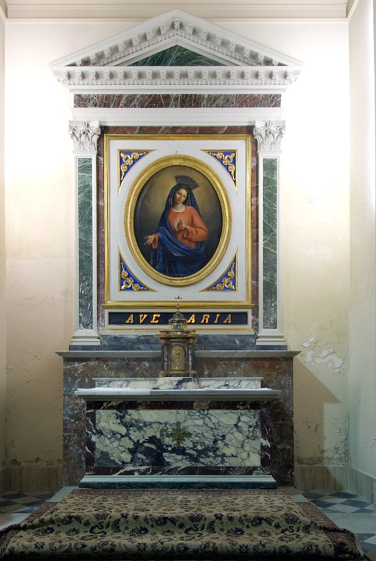 Bott. laziale sec. XIX, Altare del Sacro Cuore