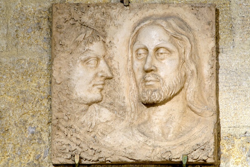 Calandrini G. sec. XX, Gesù Cristo caricato della croce