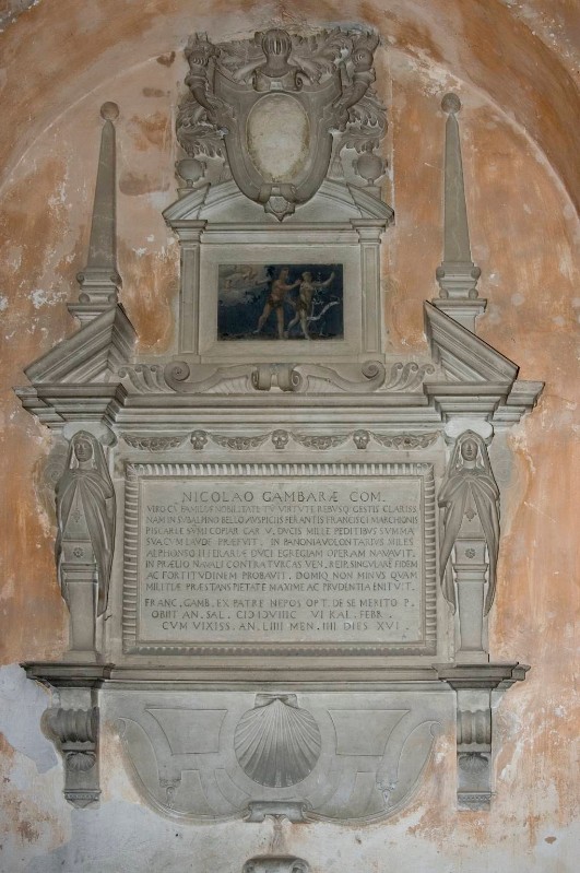 Bott. bresciana (1592), Monumento sepolcrale di Niccolò Gambara