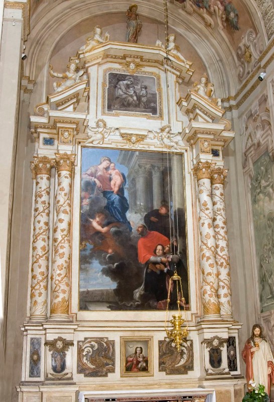 Bott. bresciana (1680), Ancona dell'altare Gambara