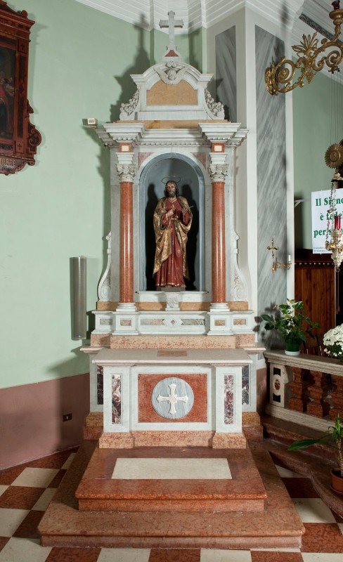 Scanagatta G. (1900), Altare laterale di S. Bartolomeo