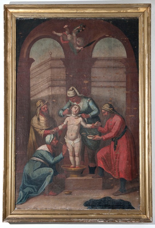 Ambito trentino seconda metà sec. XVIII, Presunto martirio di Simonino da Trento