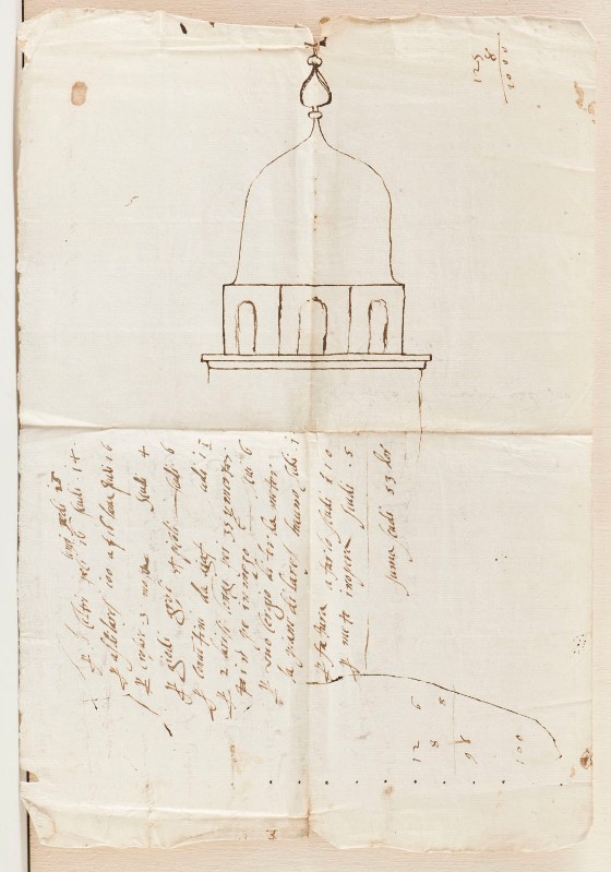 Guglielmi G. (1570-1580), Nota di spesa per il campanile