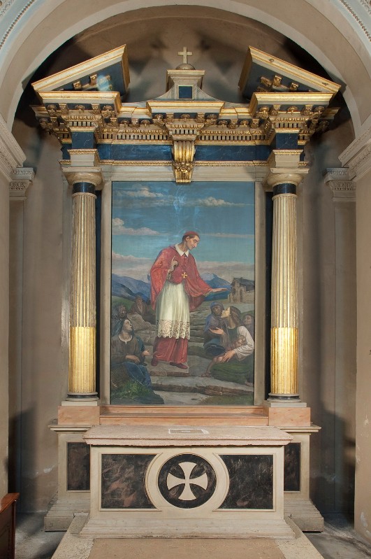 Bottega trentina (1623), Altare di S. Carlo Borromeo