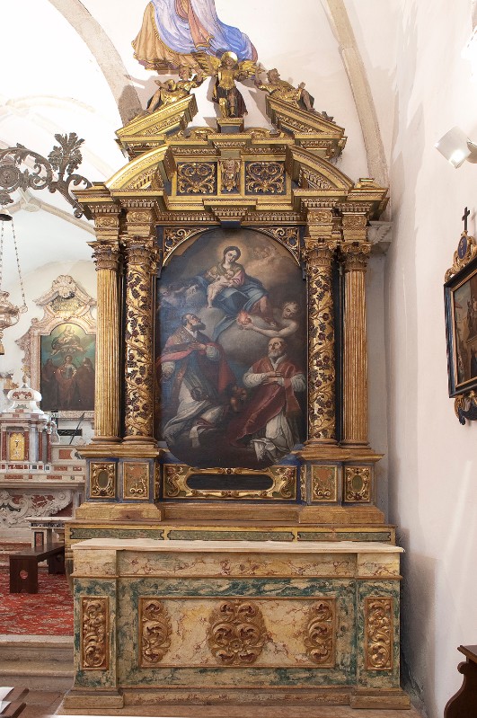 Bottega trentina (1639), Altare laterale destro