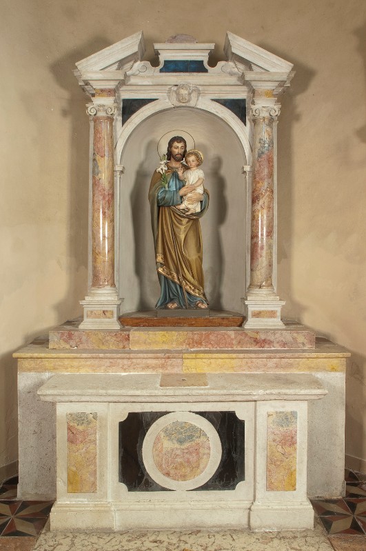 Maestranze castionesi (1674 circa), Altare laterale di S. Giuseppe
