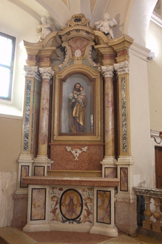 Bottega di Benedetti C. primo quarto sec. XVIII, Altare di S. Giuseppe