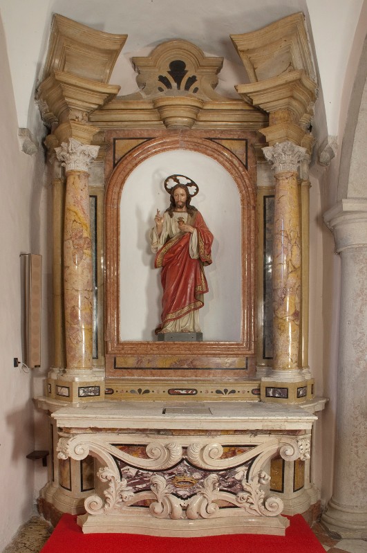 Sartori A. G. (1749), Altare laterale del Sacro Cuore di Gesù