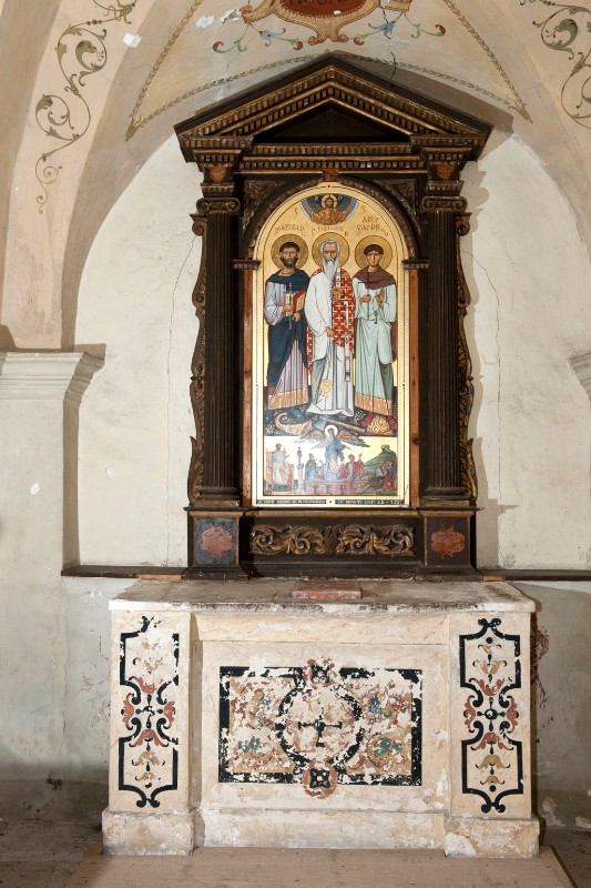 Bottega trentina secc. XVII-XIX, Altare
