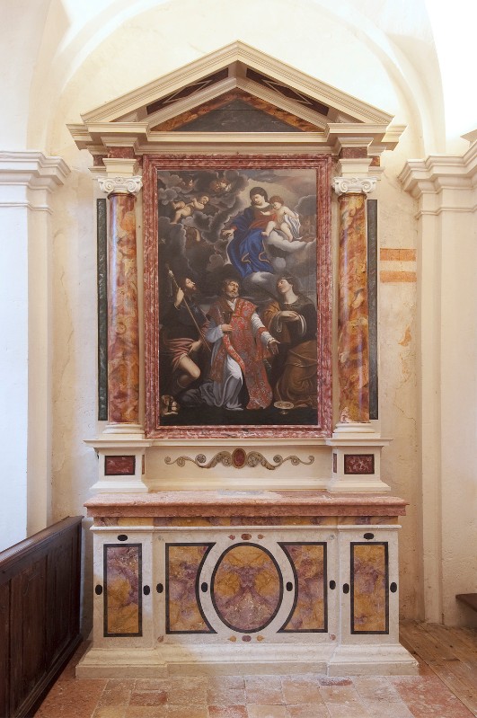 Maestranze castionesi seconda metà sec. XVII, Altare laterale