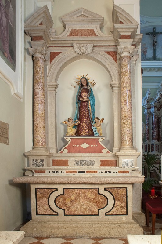Maestranze castionesi metà sec. XVII, Altare della Madonna Addolorata