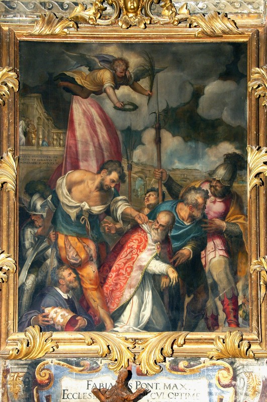Farinati P.-Farinati O. (1599), Martirio di San Fabiano