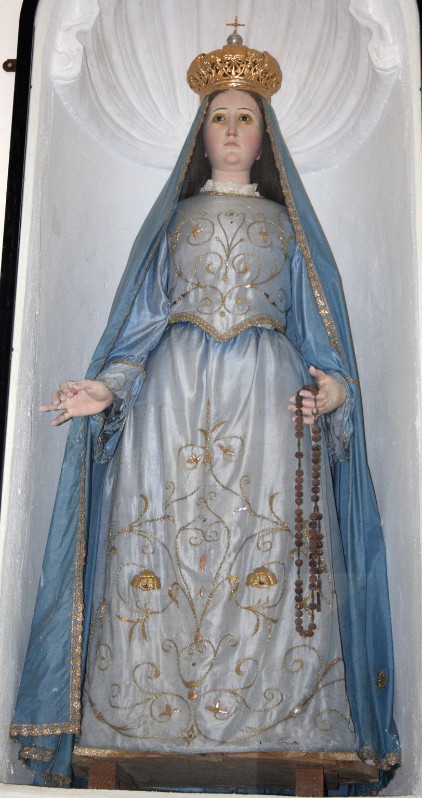 Bott. dell'Italia meridionale sec. XIX, Statua e veste della Madonna del Rosario