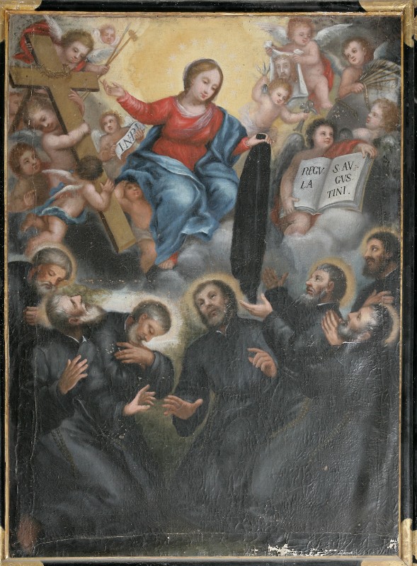 Ermini Domenico (1728), Madonna con i sette santi fondatori dei servi di Maria
