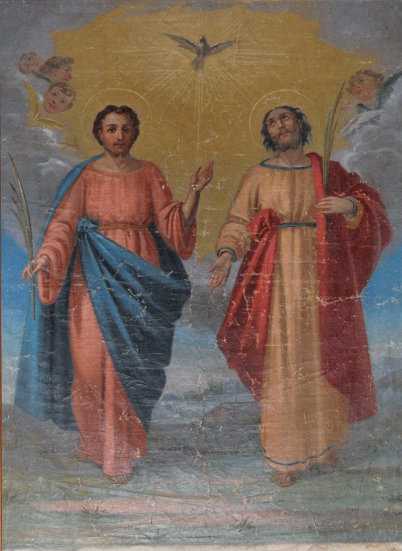 Scuola ligure sec. XIX, I Santi Cosma e Damiano
