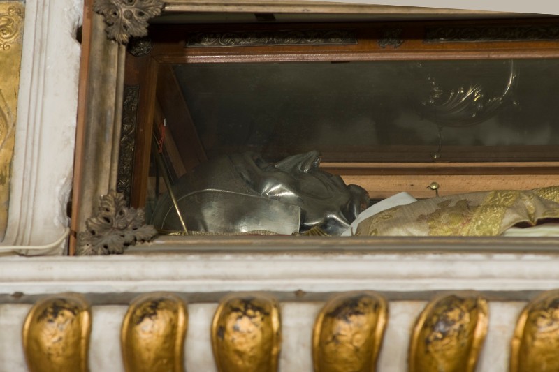Bottega veneta sec. XVII, Maschera funebre di San Lorenzo Giustinian