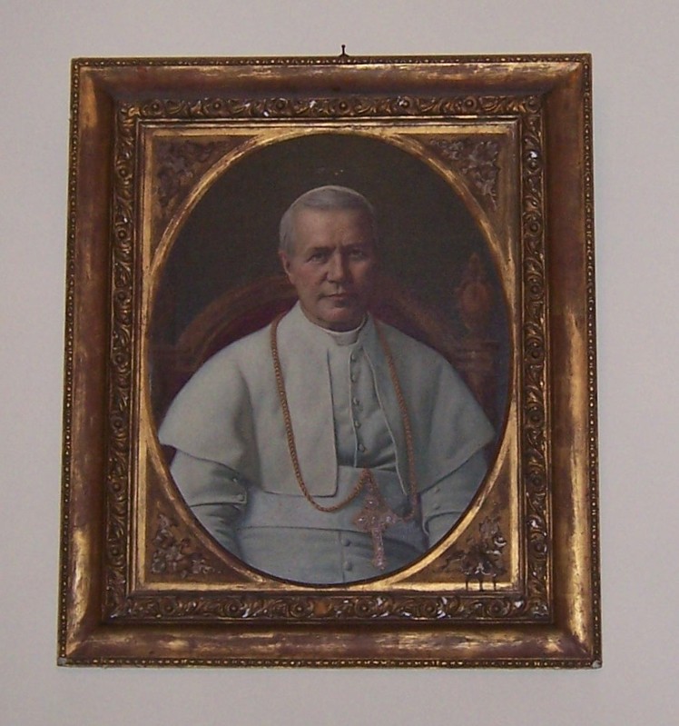 Ambito italiano sec. XX, Ritratto di papa Pio X