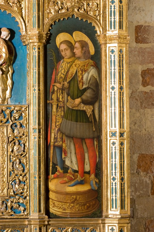 Vivarini A. D'Alemagna G. (1443), Santi Nereo e Achilleo