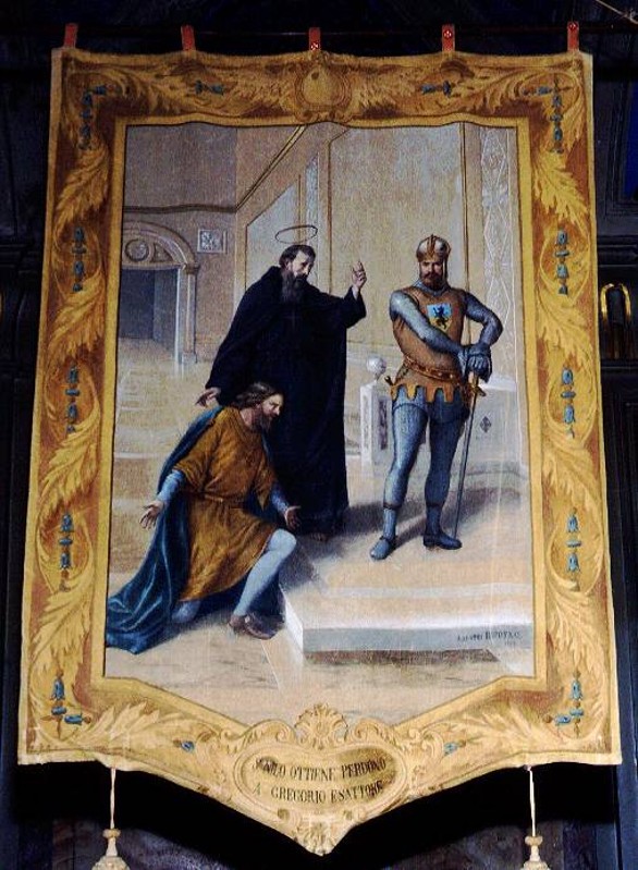 Varuca A. (1904), Arazzo San Nilo ottiene perdono per Gregorio