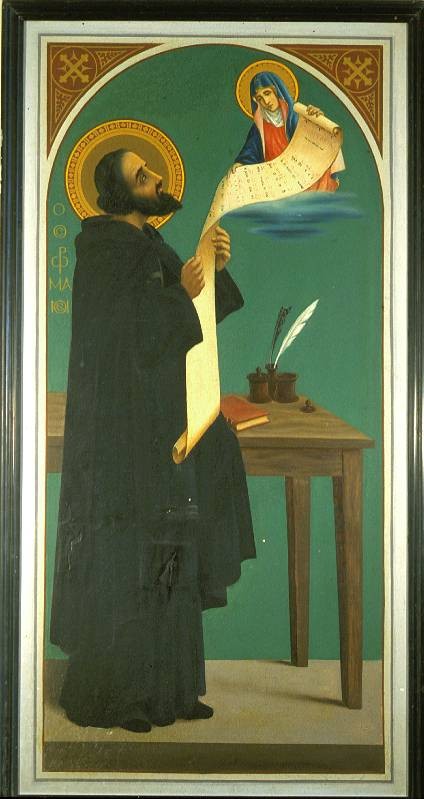 Padre Stassi G. sec XX, Dipinto San Romano