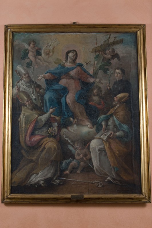 Carella D.A. sec. XVIII, Madonna addolorata con santi