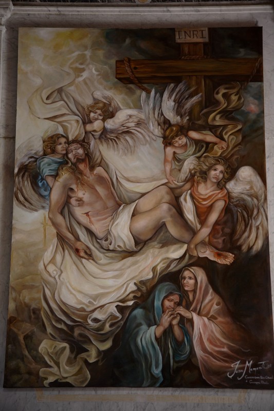 Margari J. (2008), Deposizione in olio su tela
